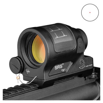 China Red Holographic Rifle Scope Solar Powered System QD Mount Optics Reflex Sight Aluminum Alloy 1X38 Dot Tactical Hunting Scope for sale