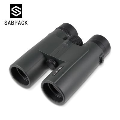 China ABS SABPACK 10X42 Binoculars BAK4 Prism FMC Green Film Sight HD Long Range Large Diameter Telescope for sale