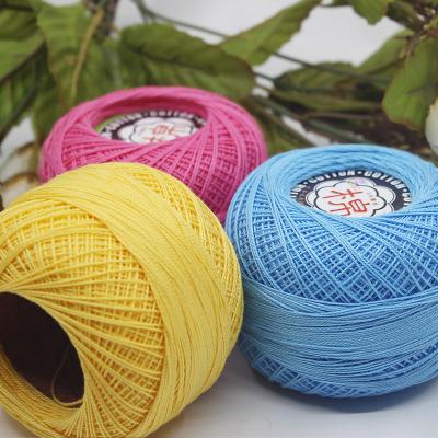 China Fancy Yarn 8#21s/2 Lace Yarn Hand Knitting Practical Hands Lizbeth Egyptian Cotton Crochet, Tatting, Yarn Yarn Knitting Lace for sale