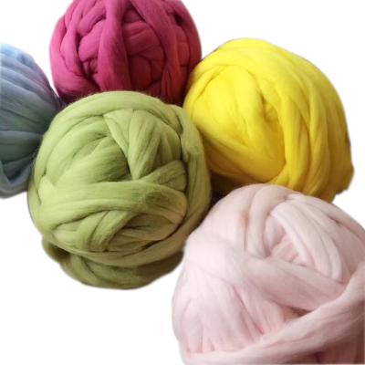 China Micron 66s 21 Australia Wholesale and Retail from Ring Spun Fros Brand Factory 100% Chunky Merino Wool Roving Yarn superb for sale