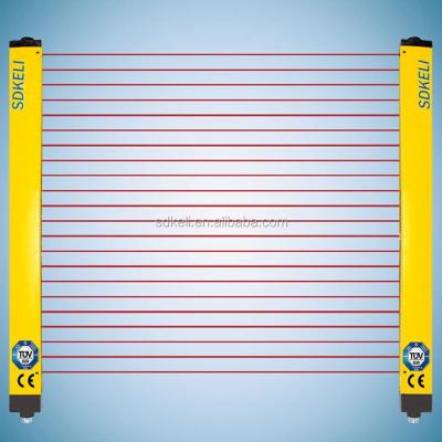 China IEC61496-1 (Type4)\IEC61496-2 (Type4) TUV Approved Type4, Cat4 Safety Light Curtain, Beam Infrared Sensor, Operator Protection, LED Display for sale