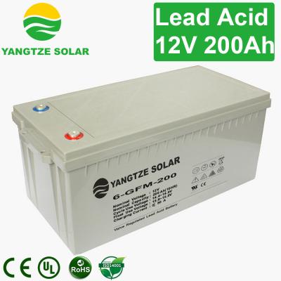 China 12V 200Ah Low Self-Discharge Absorptive Glass Mat Battery With Operating Temperature -20℃~60℃ zu verkaufen