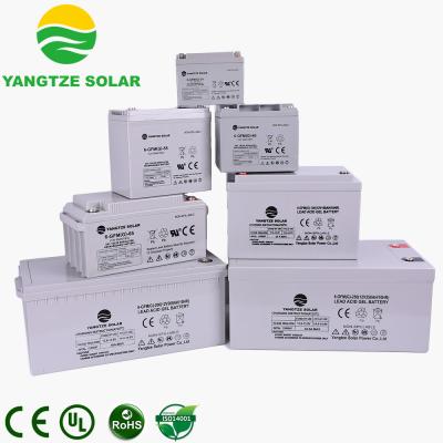 China 12V 85Ah AGM Gel Battery 10.5V-11.0V Discharge Cut-Off Voltage 14.4V-14.7V Charge Voltage zu verkaufen