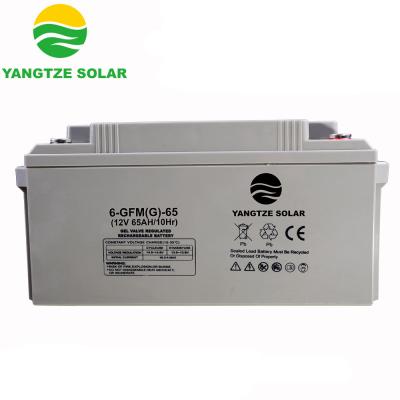 China 12V 65Ah AGM Gel Battery With ABS Plastic Battery Box zu verkaufen