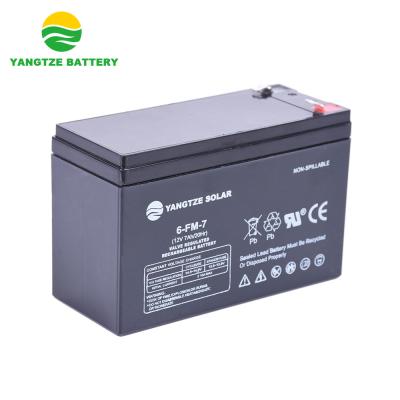 China 12V 7Ah Advanced Gel Battery With M8 / M10 Terminal Free Maintenance zu verkaufen