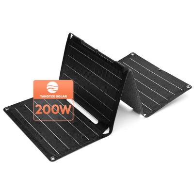 China 200W Klappbare Mono-Solar-Panel Portable Outdoor Solar-Speichersystem zu verkaufen