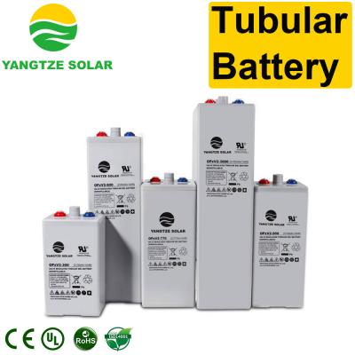 China 20+ Jahre Lebensdauer 2V 2000Ah Tubular OPZV Batterie für Wind Solarenergiesystem zu verkaufen