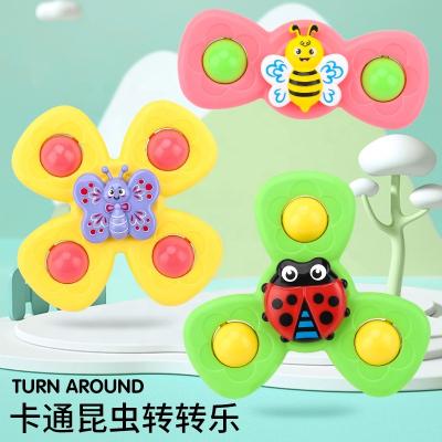 China Baby Kids Fun Insect Finger Bath Toy Set 3pcs Worry Plasticspinner Bath Animal Toy Educational Kids Toys 19*16*4.5cm for sale