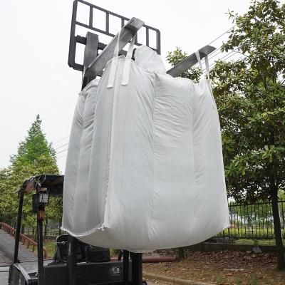 China Original Super Large Cereal Food Grade PROSKY 1t Polypropylene Black Sling Bulk Bag for sale