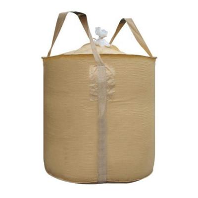 China PROSKY 1000kg breathable 2 handles playpen bulk soil fibc fabric bags suppliers price for sale