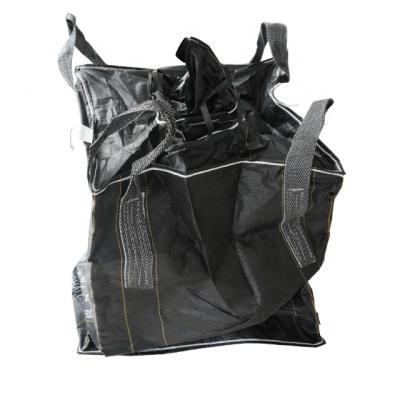 China PROSKY ANTISTATIC 1 ton carbon black packaging big for potato polypropylene fibc bulk jumbo bag big size container for sale