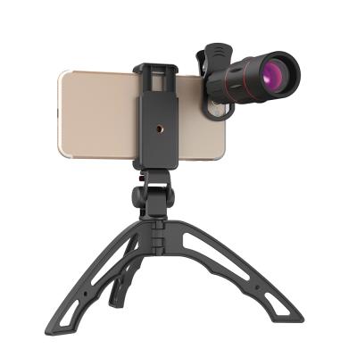 China APEXEL 18X Mobile Phone Telescope Lens with Tripod Mobile Phone Camera Lens Kit 5x1.5x1.5 Monocular Thumb for sale