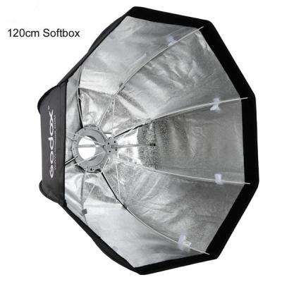 China Photography Shooting Pros Photo Studio Godox Octagon Softbox For Speedlite Reflector Softbox 120cm 47