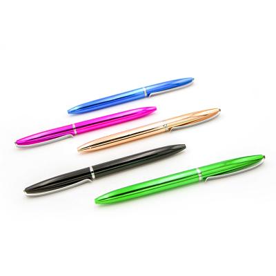 China office & School Pen Retractable Fine Logo Custom Metal Ballpoint Pens Sublimation Customized Ballpoint Pen for sale