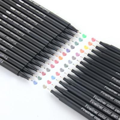 China Caneta Fina Point Multicolor Fineliner Line Marker Fine Line Drawing Pen for Writing Note Taking Schedule for sale