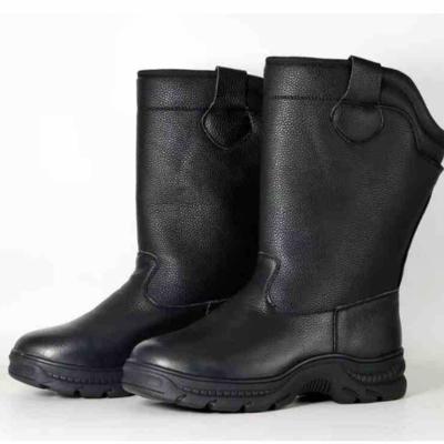 China Plus Velvet Genuine Leather Martin Boots Warm Cotton Boots Autumn And Winter Riding zu verkaufen