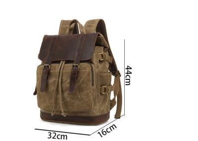 China Ajustes mochila Daypack casual de la lona del ordenador portátil de 14 pulgadas en venta