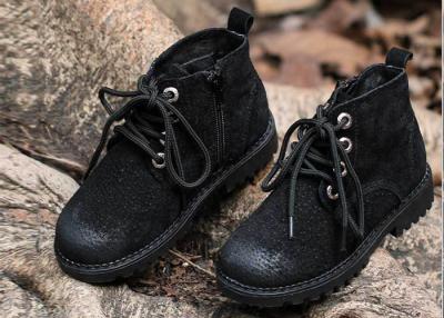 China Größe 23-30 Winterschnee Stiefel Stilvolle Kinder Stiefel Schnürsenkel Seitenverschluss zu verkaufen