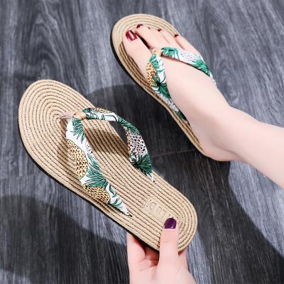 China Women Tourist Beach Steel Toe Tropical Flip Flop Sandals 19-222 for sale