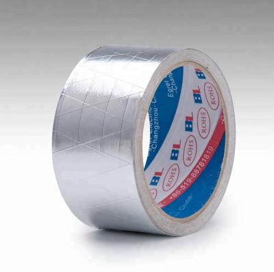 China Cold Weather Aluminum Kraft Heat Resistant Rubber Adhesive Reinforced Scrim Tape FSK Tape 2