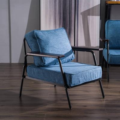 China Factory Customized Simple Modern Luxury Armchair Design Metal Removable Armchair for sale