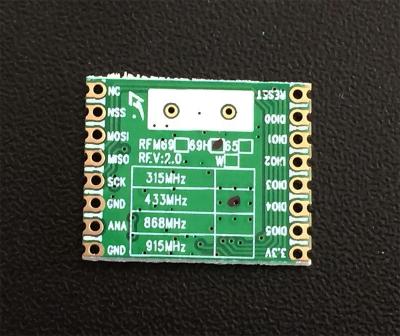 China RFM69HW WIRELESS TRANSCEIVER: 433MHZ, 20DBM (Frequency Range: 433MHz, 868MHz or 915MHz ISM ) for sale