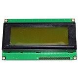 China Basic 20x4 Character LCD - Black on Green 5V ( Black text on Green background) for sale