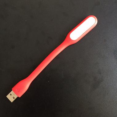 China RED UNIVERSAL PORTABLE USB BENDABLE LED LIGHT PC LAPTOP POWER BANK for sale