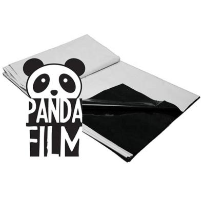 China 6 Mile Polyethylene Plastic Tarps Panda Moisture Proof Film , Black And White Silage Film for sale