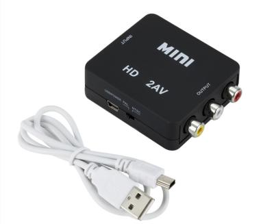 China LAPTOP Hdm1 to av video converter hdm1 to av converter supports 1080P adapter cable for sale