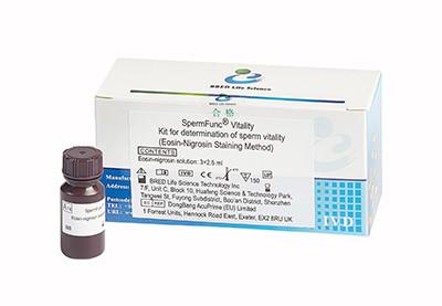 Chine solution de coloration de nigrosine d'éosine d'essai de vitalité du sperme 150T/Kit pour la détection à vendre