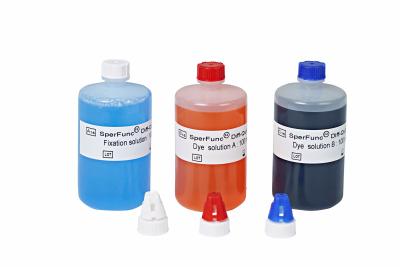 China Quick And Accurate Sperm Morphology Staining Kit For Diff Quick Staining Method for sale