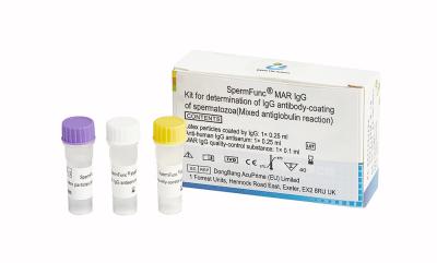 China Jogo masculino do teste da fertilidade de SpermFunc para espermatozoides do revestimento do anticorpo de IgG da determinação à venda