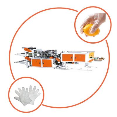 China New High Quality Hotels Production Equipment Stretching Non Thin Glove Making Machine for sale