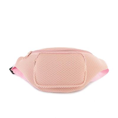 China Simple Fashionable Cute Girls Feel Proof Mesh Pussy Pack Cool Hip Waist Bag For Women for sale