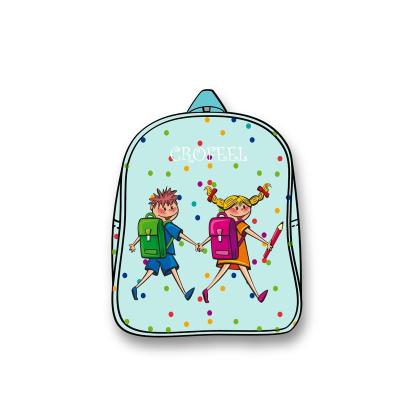 China Waterproof custom logo kids bagpack custom logo kids kindergarten backpack small kindergarten bag for sale