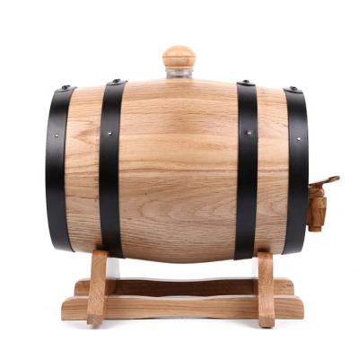 China High Quality Handmade Red Wine Oak 3L Wine Barrels for sale