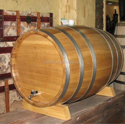 China Vintage handmade natural wine color oak barrels 225l for sale for sale