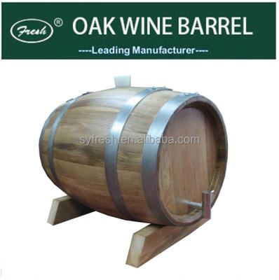 China Red Wine 150 Liter Oak Wooden Wine Barrel Used for sale