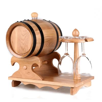 China 5L red wine oak barrel for sale