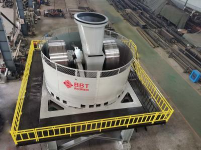 중국 BBT Clay Brick Wet Pan Mill / Wet Grinding Mill 홀 브릭 블록 세라믹 제조 공장 판매용