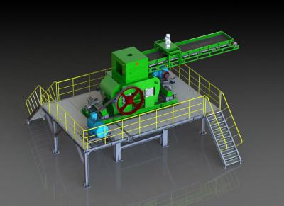 China Automatische feine Walzenbrecher-Maschinen-Stahlmühle für die Mineral-Verarbeitung zu verkaufen