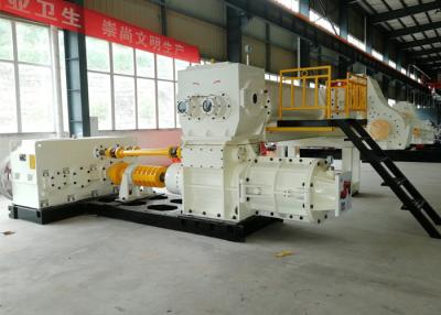 China Semi Automatic Block Making plant Machine small model Vacuum Extruder For Clay Mud Soil Fly Ash blocks for sale