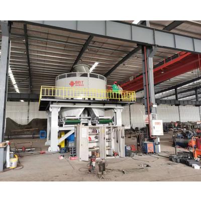 China BBT TWPM-185 Wheel Wet Pan Mill Clay Brick Making line Grinding equipment Edge Runner Mill for sale