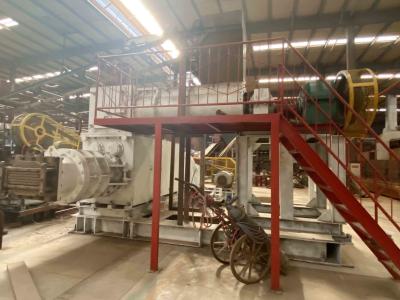 China Hollow Automatic clay tile brick machine mud brick maker Vacuum Extruder clay Brick making machine for sale