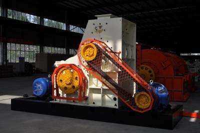 China Dual-rotor Hammer Crusher Roller Crusher For Clay Brick Factory Crushing Machinery for sale