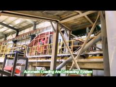 large automatic loading and unloading system customized for brick production line