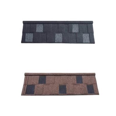 China Contemporary Roof Sheet Roof Tiles Zeeland Galvanized Aluminum Stone Metal Coated Roof Tile Africa for sale