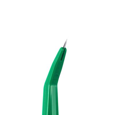 China 35Â ° Dissection Scalpel Green Sterile 3 Mm Length Exserted Knife Vessel Scalpel Wholesale Price for sale