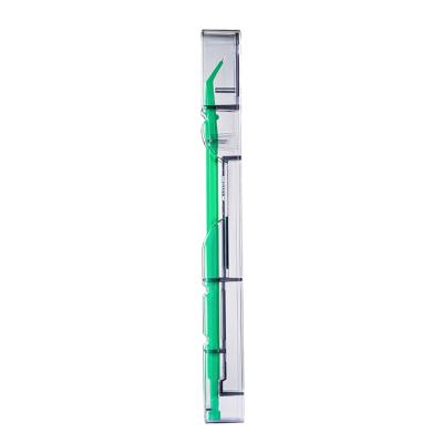 China 35Â ° Dissecting Scalpel Safety Stainless Steel Vessel Standard Scalpel Manufacturer Green Color for sale